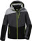 Killtec Jungen Ksw 161 Bys Jckt Skijacke Funktionsjacke mit Kapuze und Schneefang, graumelange, 128 EU