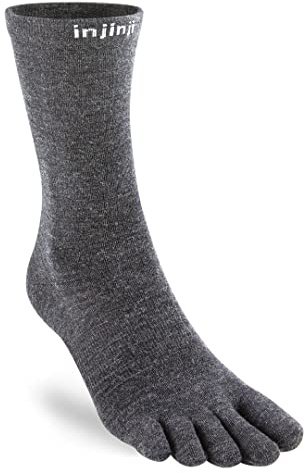 Injinji Unisex Liner Crew Wool Socks (pack of 1)