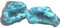 Steinfixx - atemberaubendes, magisches Geodenpaar gefärbt 5-10 cm in pink, grün-türkis oder Titanium-Gold Aura (7 cm, Grün-türkis)