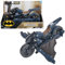 DC Batman - Batcycle 2 en 1 - Batcycle Qui Se Transforme en Batplane - Voiture Batman À Collectionner - Compatible avec Figurines 30 cm - Jouet À Collectionner - Jouet Enfant 4 Ans Et +