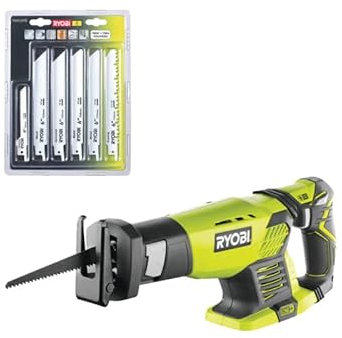 Confezione RYOBI - Sega a nastro RRS1801M - 18V OnePlus senza batteria e caricabatterie - Confezione di 6 lame universal