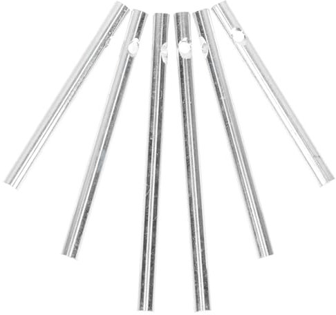 Cabilock 15st Windglocken Röhren Für Windspiele Selber Machen Gartendekorationen Im Freien Klangröhren Aus Metall Windspielröhren Hohl Glockenspiel Rohr Selbstgemacht Aluminium Eltern-Kind