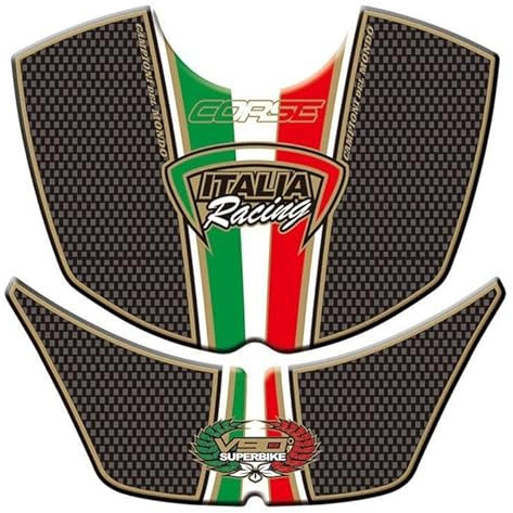 Tankaufkleber Motorrad 3D Tankpad Protector Aufkleber für Ducati 749 999 2003-2006, D