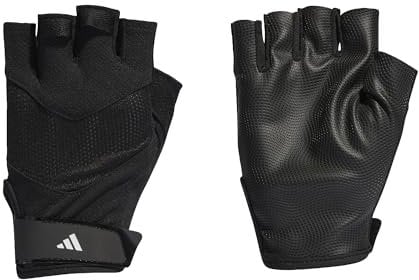 adidas Unisex Training Gloves, Black/White, XL