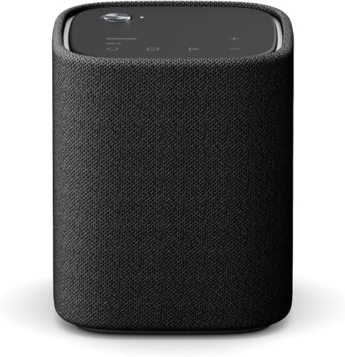 Yamaha TRUE X SPEAKER 1A Kabelloser Surround und Bluetooth Lautsprecher für die TRUE X BAR – In Schwarz