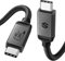 Silkland Cable Thunderbolt 4, USB 4.0 [certificado] Transferencia de datos de 40 Gbps, carga PD de 100 W/5 A, cable USB-C a USB-C de 8 K a 60 Hz para MacBook, iPad Pro, iMac, ordenador portátil, hub,