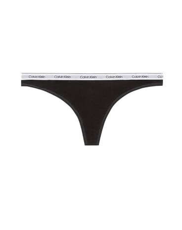 Calvin Klein Damen String mit Logobund