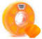 R3D PLA 3D-Filament 1,75 mm, 0–370 mm/s Hochgeschwindigkeitsdruck, Maßgenauigkeit +/- 0,02 mm, 1 kg (2,2 lbs), transparente Kunststoffspule, 3D-Druck-Filament (fluoreszierendes Gelb)