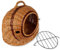 Katzenkorb WIKLER 5 Größen Transportkorb Transportbox Katzenbox Weide Katzentransportbox Korbhöhle Katzenhöhle (40cm)