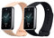 kwmobile Pulsera compatible con HONOR Band 9 correa - 2x Correas de silicona flexible - Tamaño ajustable