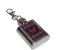 Scottish Royal Stewart Tartan & Thistle Design 1oz Keyring Hip Flask Presented in a Box