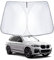 WEIPIN Parasol para parabrisas delantero compatible con BM-W X3 G01/X4 G02/iX3 2019-2024 2025 Parasol Parasol para X3 iX3 X4 con protección UV, enfriamiento