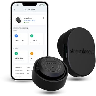 Stromleser Bundle: WIFI & TTL - IR Lesekopf: Zwei Smart Meter gleichzeitig auslesen WLAN, Mit Tasmota Software für Smart Home Integration, Keine Stromverschwendung mehr