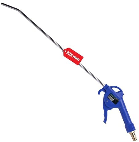 AmatoolZ Druckluft-Ausblaspistole, 325 mm I Druckluft Ausblaspistole 6 Bar I Ausblaspistole 325 mm Aluminium I Druckluft Reinigungspistole 1/4 Anschluss I Pneumatische Ausblaspistole Ergonomisch