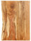 Xichuzi Encimera para Armario tocador, Tablones De Madera, Encimera Cocina Madera, Tableros para Mesas, Encimera Baño, Madera Maciza Acacia 80x55x2,5 cm