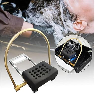 Water Circulation Frame With Pillow Set, 180° Adjustable Head Spa Equipment, With Water Pump And Metal Fasteners, Suitable for Massage Showers In Hair Salons