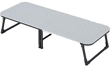 WXQZHF Klappbetten Klappbettmatratze Einzelliegefläche Bequeme Matratze Leichte kompakte Liege Einzelklappbetten (Farbe: Silber, Größe: 90 * 190 * 36 cm)