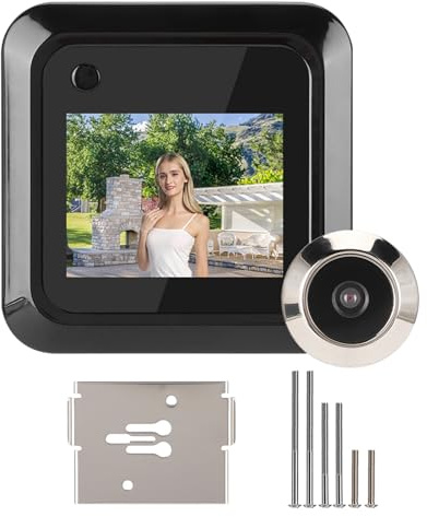 2,4 pouces Smart Door Viewer Camera LCD Screen Photo Recording Home Security System
