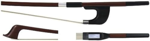 GEWA Bassbogen Massaranduba Schüler, kantige Stange, gute Qualität, gestempelt Jaeger, deutsches Modell, für Kontrabass 1/2, Made in Germany