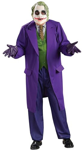 Generique - Joker Herrenkostüm The Dark Knight Lizenzware lila-grün - M
