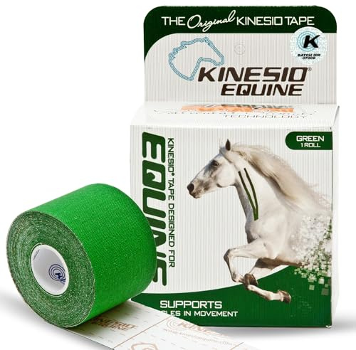 Kinesio Equine Tape - Tex Gold FP Horse Tape -Tape Made Specifically for Horses - 2”x 16’ Roll