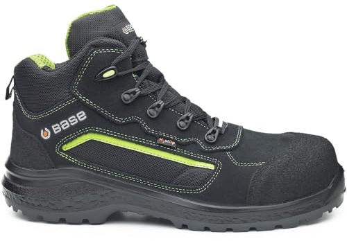 Base Protection B0898 K-Pop Sicherheitsschuh, Schwarz/Grün, 39