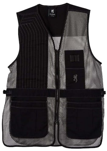 Browning Trapper Creek - Gilet da tiro, colore: Grigio