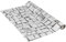 Venilia Lámina adhesiva, Mosaico gris Aspecto piedra, 67,5cm x 1,5m, Espesor 95μ, Vinilo autoadhesivo para muebles o cocina, decorativas papel pintado pared, PVC sin ftalatos, Fabricado en UE
