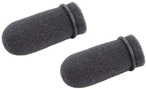 Crystal Mic Deux (2) Pare-Brise de Rechange pour Microphone d'aviation David Clark M7/M55