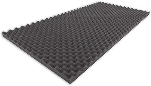 Alanpur FSE Noppenschaumstoff Flammhemmend TYP 100 x 200 x 3 cm MVSS302 Raum Akustik Schaumstoff Akustikschaumstoff Schall Dämmung
