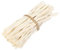Hellery 50x Natürliche Treibholz Holzscheiben Holzstücke für Scrapbooking Dekoration, Weiß