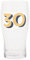 Maturi Gold 30th Birthday Beer Pint Glass - 570ml / 1 Pint