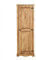 Solid Pine Wood Corona Wardrobe, 1 Door Wardrobe with Hanging Rail Distressed Waxed Pine Bedroom Wooden Storage Mexican Furniture