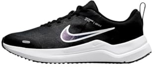 NIKE Unisex Kids Downshifter 12 Sneaker, Black White Dk Smoke Grey, 6.5 UK