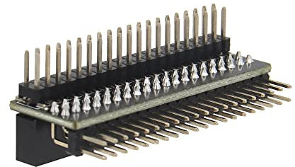 Geekworm GPIO Extension Header (G341) / 1-to-2 40 Pin GPIO Edge Adapter Board for Raspberry Pi 5 / Raspberry Pi 4 / 3B+ / 3B / Zero W/Zero
