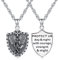 Erzengel Michael Anhänger Halskette Sterling Silber 925 Saint Michael Kette Herren Damen Medaillen Erzengel St Michael Christliche Erzengel Anhänger Religiöser Schmuck für Männer Frauen