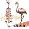 Windspiel für den Außenbereich, Flamingo, Geschenke für Frauen, Flamingo, Gartendekoration, Geburtstagsgeschenk für Mutter, Oma, Freundin, Flamingo, Outdoor, Hof, Dekorationen, Windspiele im Freien