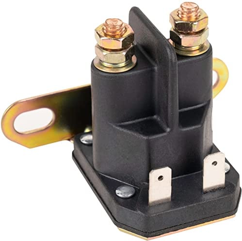 BlueStars 862-1211-211-16 Relais solénoïde 12 V pour Trombetta John Deere Cub Cadet AM138068 725-04439 LA100 LA105 LA110 LA115 LA120 LA125
