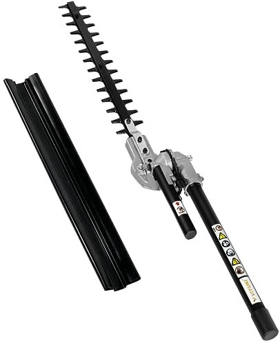 VIYUKI 16 in. Articulating Hedge Trimmer Attachment Universal for Compatible Troy-Bilt, Remington, Craftsman, Yard Machines, Yardman, Snapper, Bolens, Murray, Ryobi, Greenworks, Kobalt