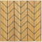 Deckenplatten Deckenpaneele 50x50cm Deckenverkleidung Holzoptik Holzimitat Polystyrol XPS Styropor Imitat Wandpaneelen 2-3mm stärke (10m², v3 05-CZ)