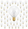 Weskjer 50PCS G40 Glühbirnen, 7 Watt G40 Ersatzlampen, E12 Sockel IP44 Wasserdicht Warmweiß für Lichterketten, Hausparty und Hochzeits Dekoration