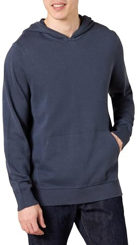 Amazon Essentials Men's Relaxed-fit Hoodie Jumper, Navy, XL