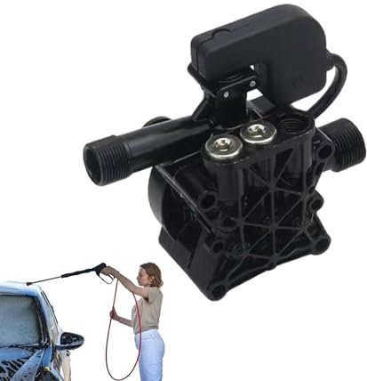 CEMELI Sostituzione della Testa della Pompa 'idropulitrice, Gruppo Testa della Pompa 'idropulitrice | Accessori per Montaggio della Testa della Pompa della Lavatrice per Auto 220v