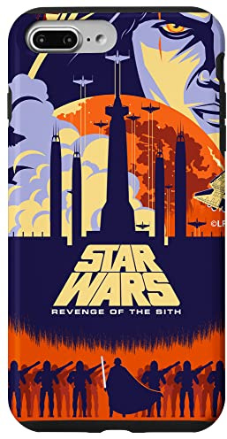 Star Wars Revenge of the Sith Illustrated Movie Poster Case for iPhone 7 Plus/8 Plus