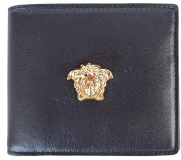 versace Geldbörse DPU2463 schwarz gold medusa