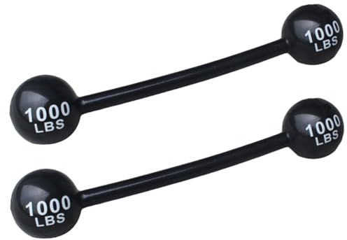 Kisangel 2stücke Aufblasbare Dicke PVC Hanteln Kindersicheres Party Spielzeug Für Mädchen Jungen Robustes Barbell Toy Zur Hand-Auge-koordination Und Interaktivem Rollenspiel Bei Geburtstags
