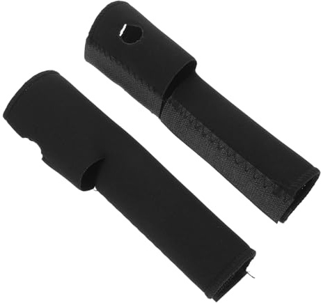 Abaodam 2pcs Bike Front Fork Protector Shock Absorber Guard Fork Cover for Mountain Bike Wrap Off-road Cycling Accessories