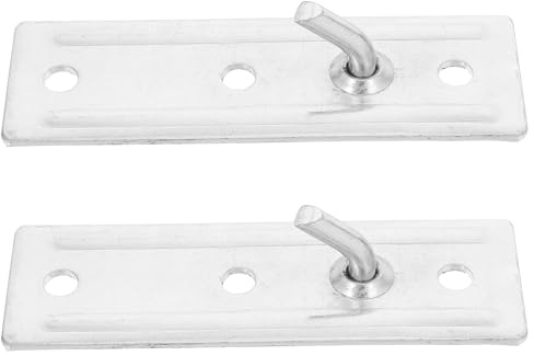 PLAFOPE Support Mural pour Chauffe-eau Électrique 2 Pcs, Plaque de Fixation Dissimulée Compatible Cloison Creuse, Montage Sécurisé et Solide pour Installation Salle de Bain