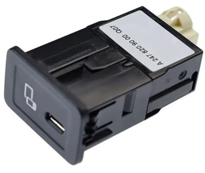 AUX-USB-Audioadapter fürs Auto, für -Benz, für die E-Klasse, für den W213 (2017–2019), für Multimedia-Einheit, für USB-Anschluss-Schnittstelle, für Zubehör A2138203200