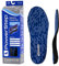 PowerStep Pinnacle Wide Fit, Neutrale Fußgewölbeunterstützung, breite Passform Einlegesohle für Schuhbreiten 3E-6E, Plantarfasziitis, Schmerzlinderung, Blau/Grau, Men's 11-11.5
